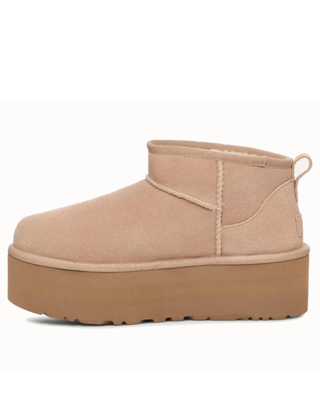 Botines UGG Sand Plataforma Ultra Mini 