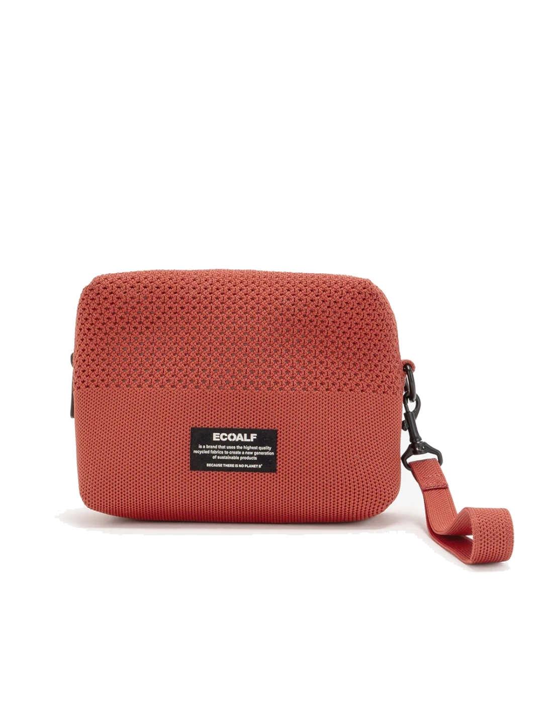 Bolso Ecoalf Clutch Tika coral mujer 
