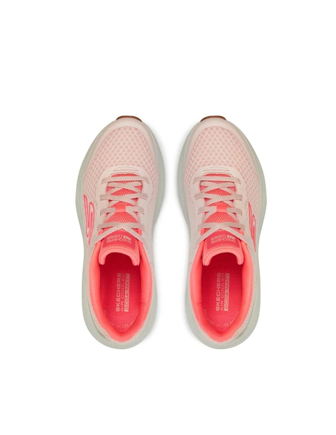 Skechers Max ultra light en rosa 129470