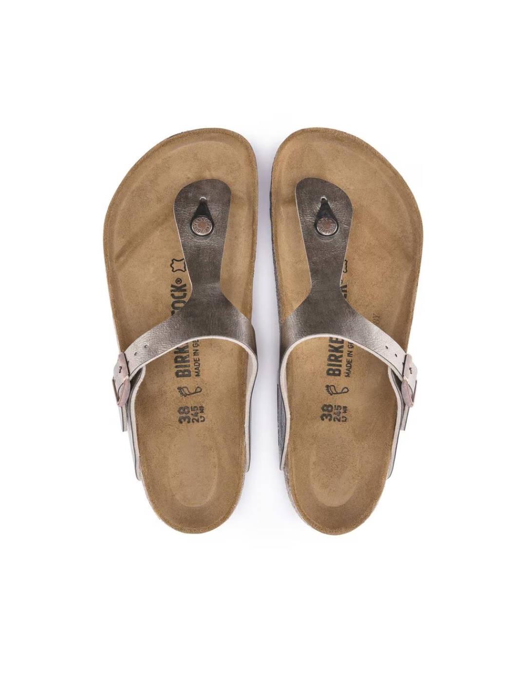 Sandalia Birkenstock Gizeh BF Graceful Taupe