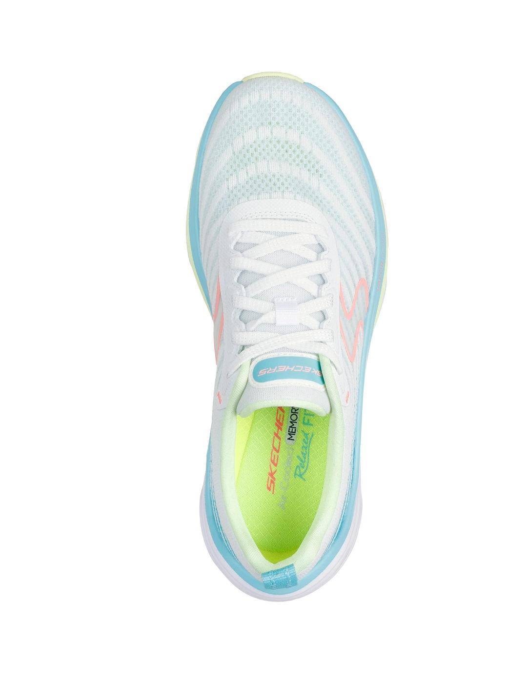 Deportiva Skechers Relaxed Fit blancas mujer