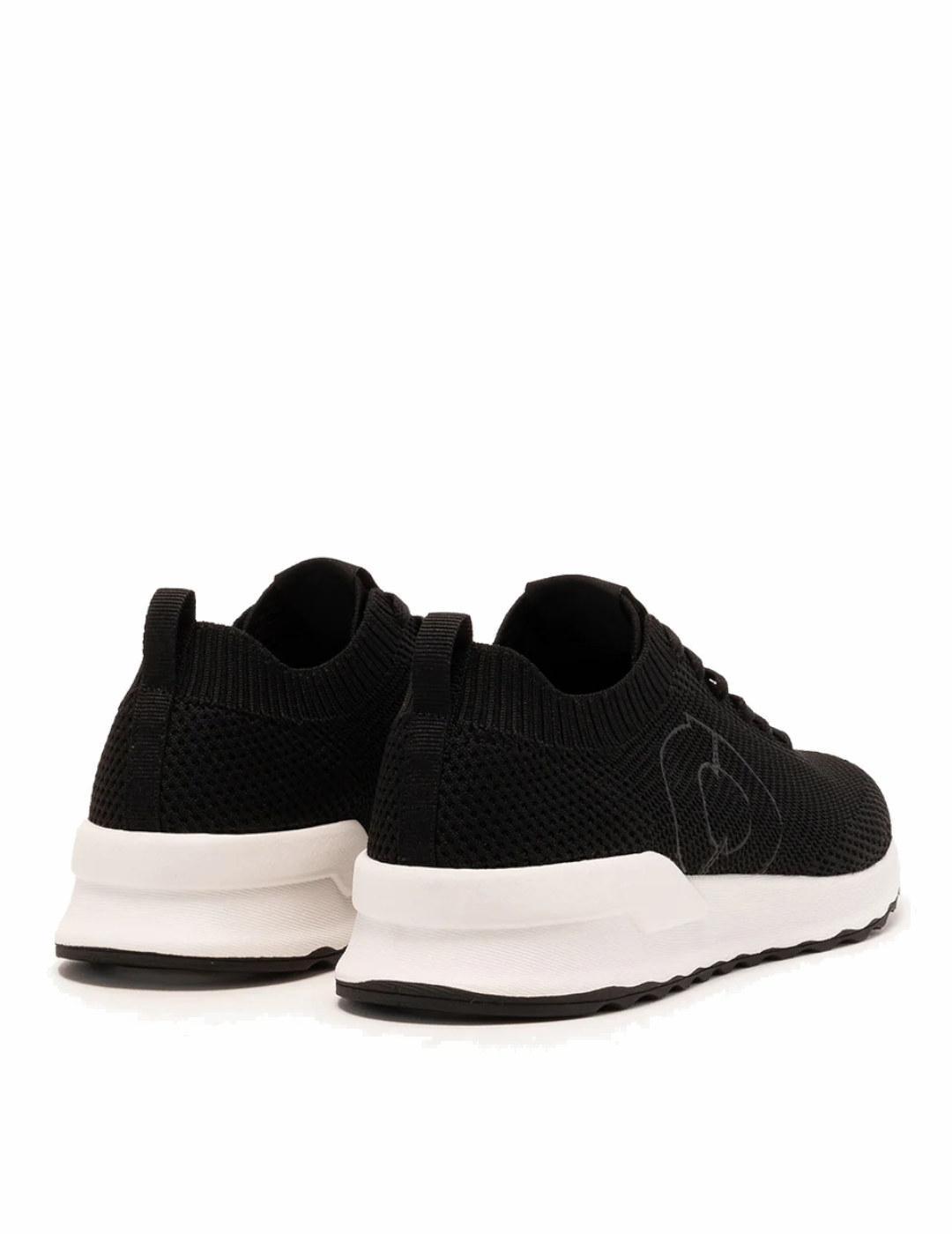 Deportiva Ecoalf negra hombre condeknit