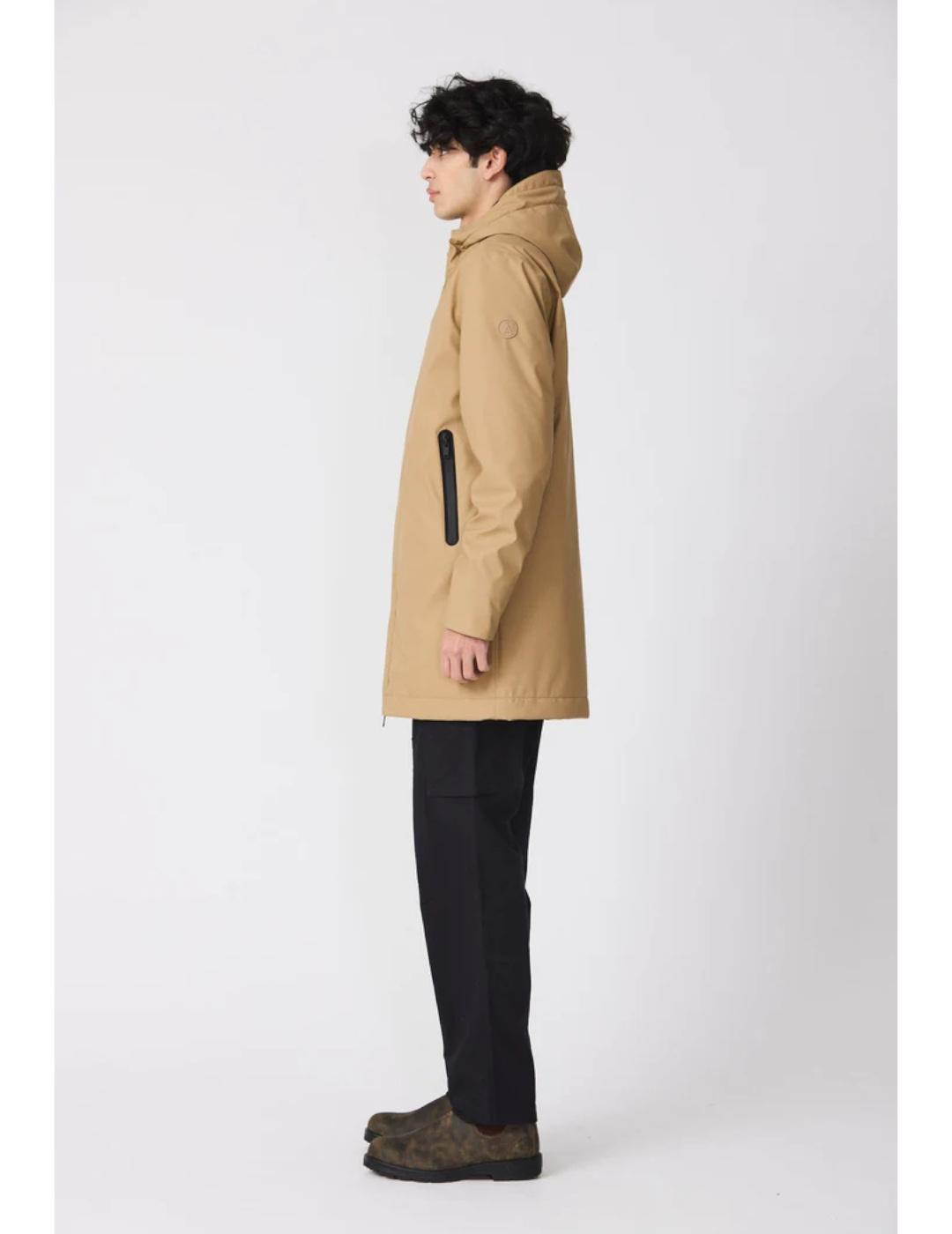 Abrigo TANTÄ Monetine kelp avellana hombre