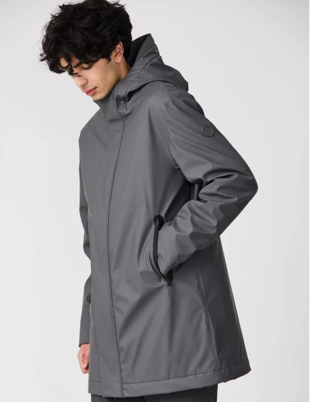 Abrigo TANTÄ Monetine gris hombre 