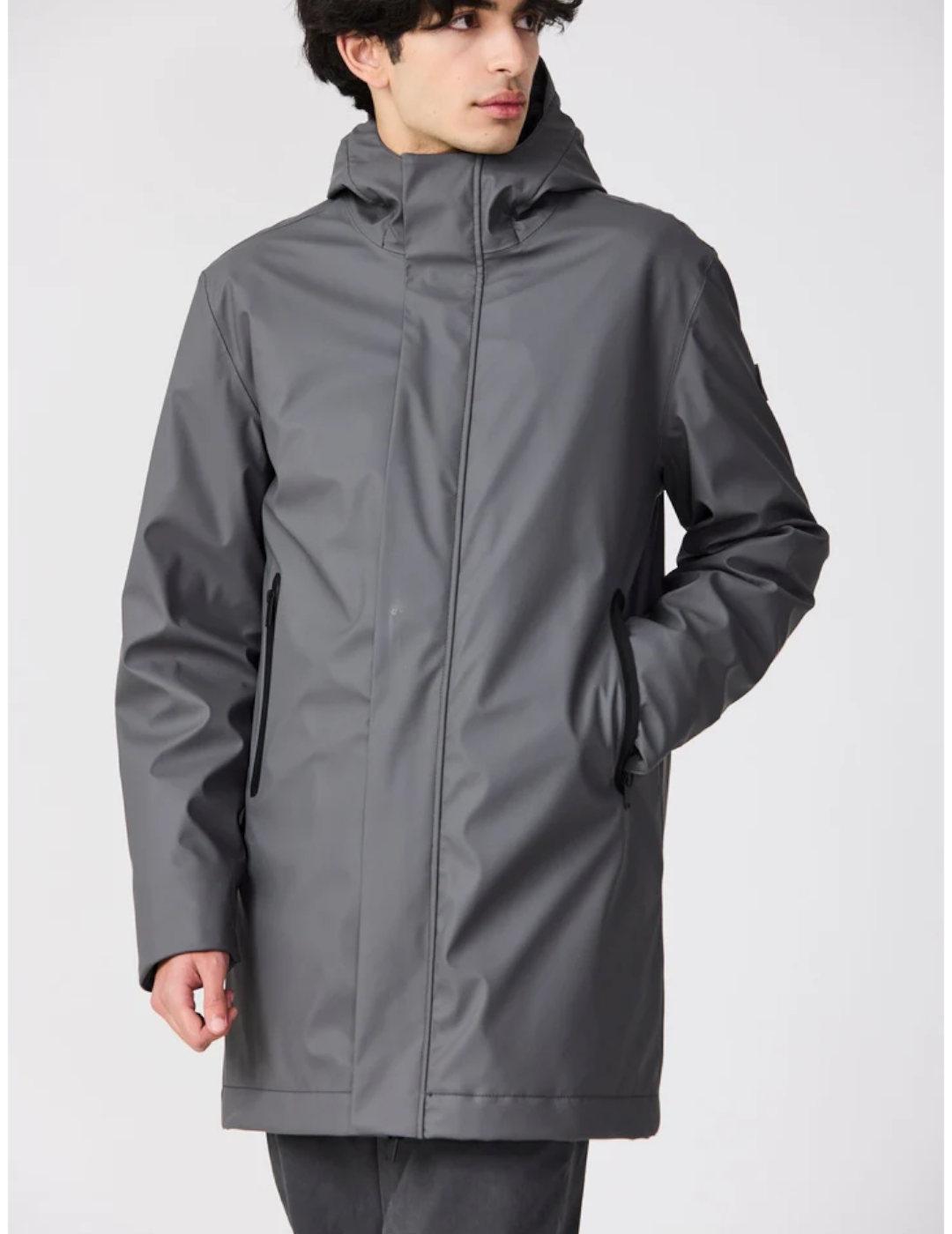 Abrigo TANTÄ Monetine gris hombre 