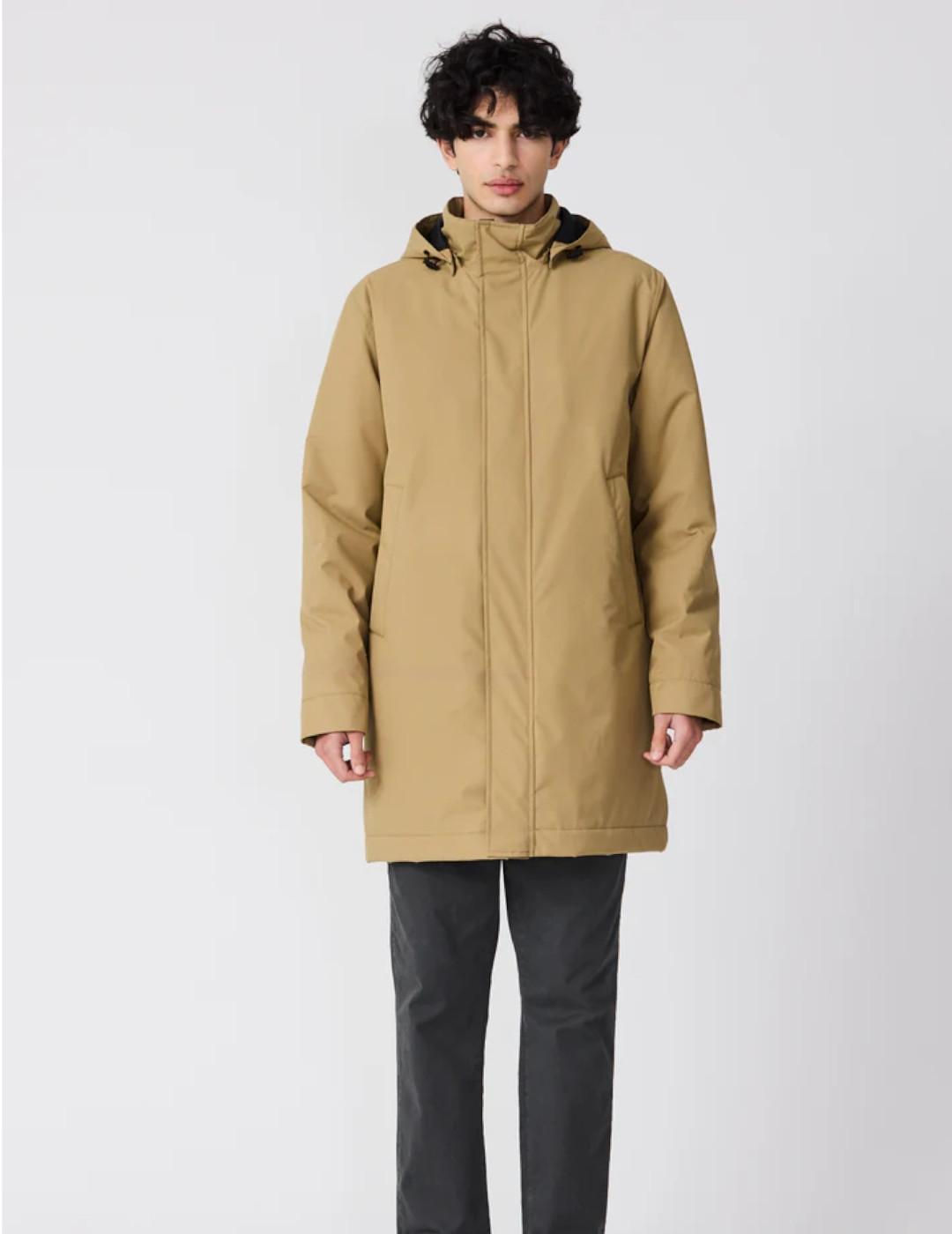 Abrigo TANTÄ Nun en almendra para hombre