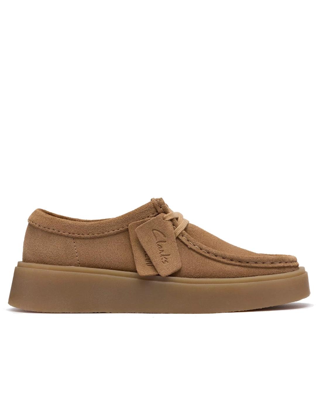 Zapatos Clarks Torview W Dark Sand Suede