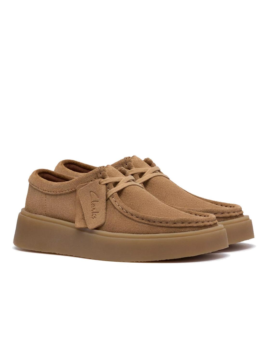 Zapatos Clarks Torview W Dark Sand Suede
