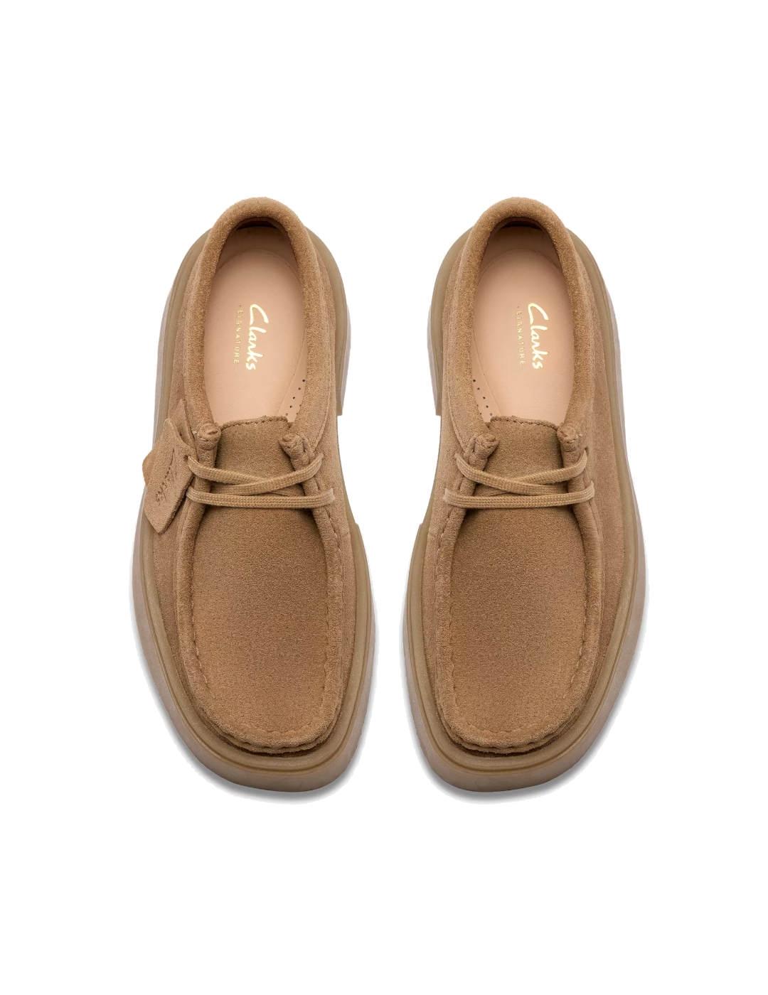 Zapatos Clarks Torview W Dark Sand Suede