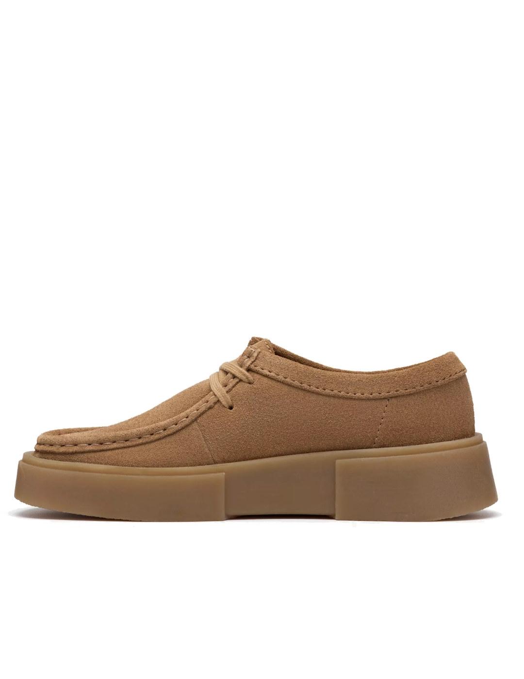 Zapatos Clarks Torview W Dark Sand Suede