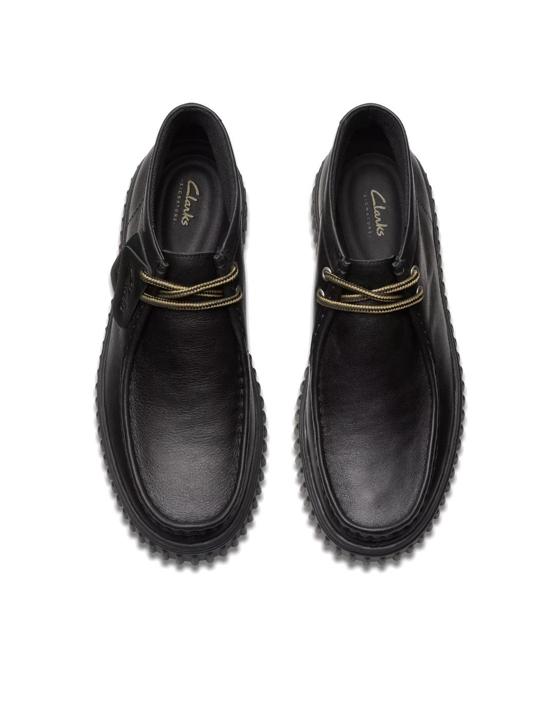 Botines Clarks Torhill en negro hombre