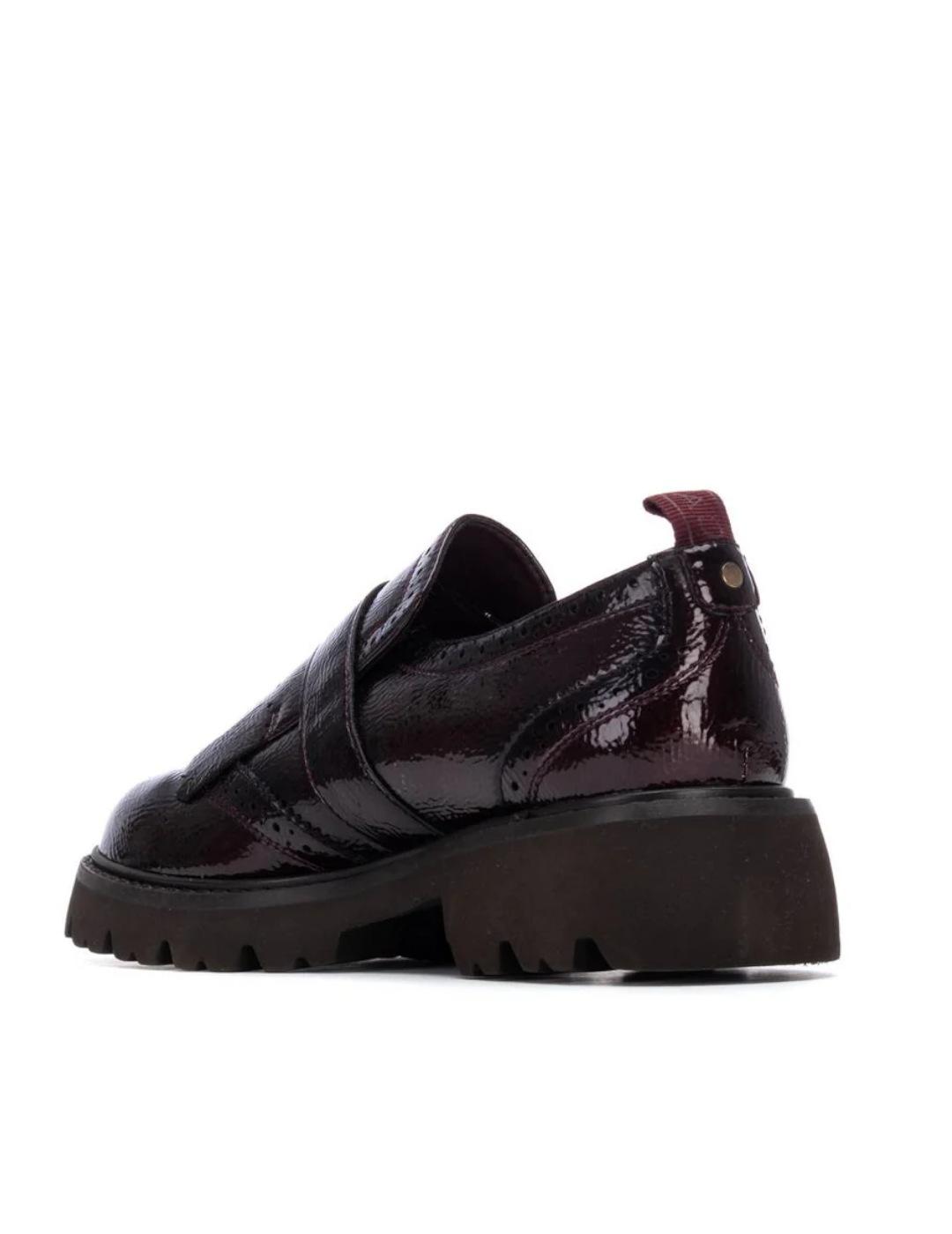 Carmela Mujer Mocasines 162594 Charol Burdeos