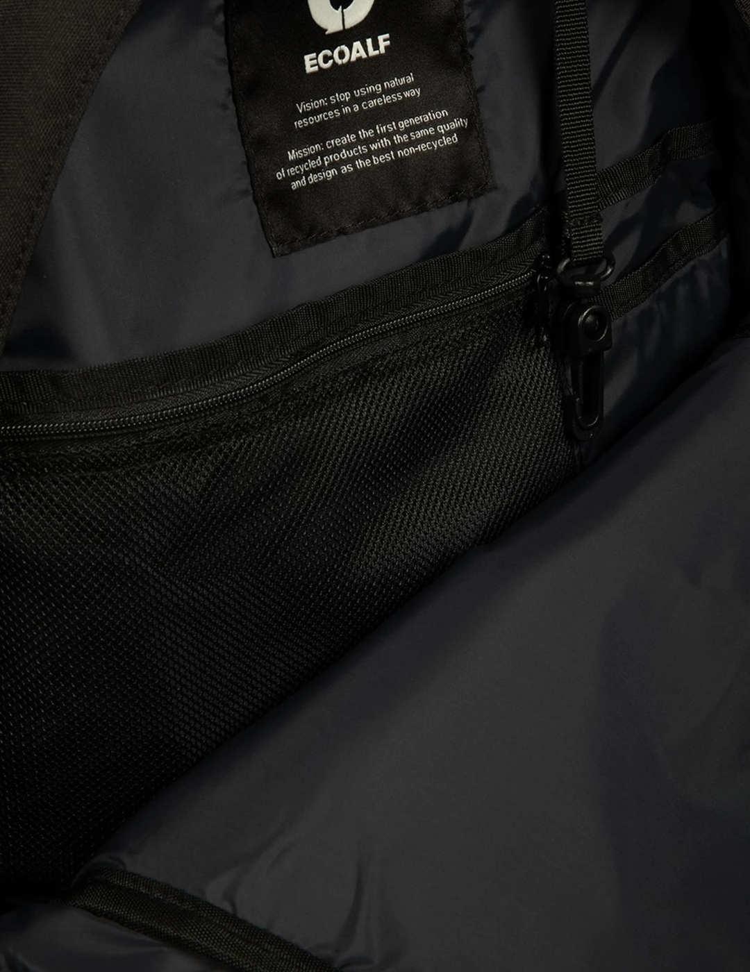 Mochila Ecoalf Bergen en negro unisex