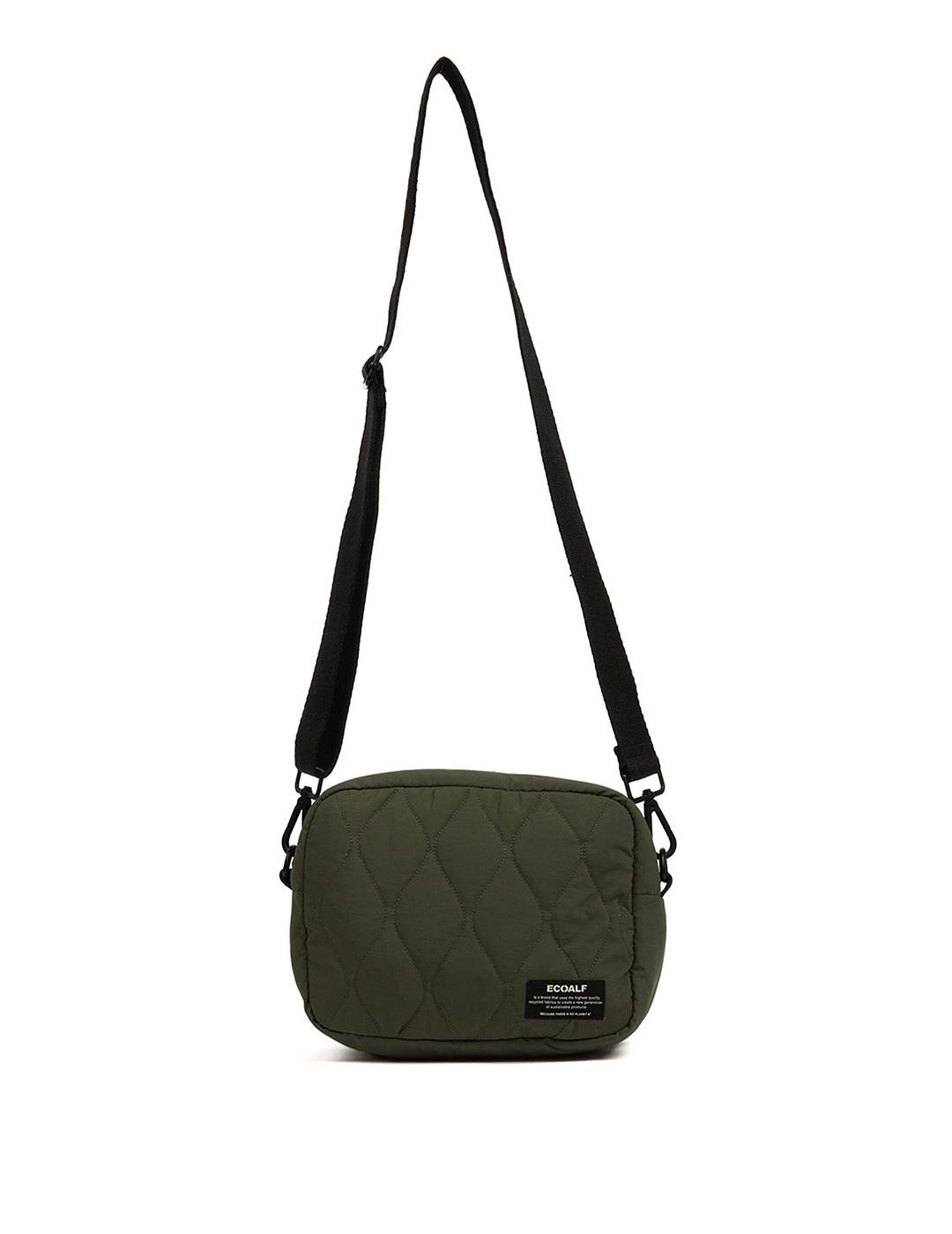 Bolso Ecoalf Flock Crossbody verde mujer