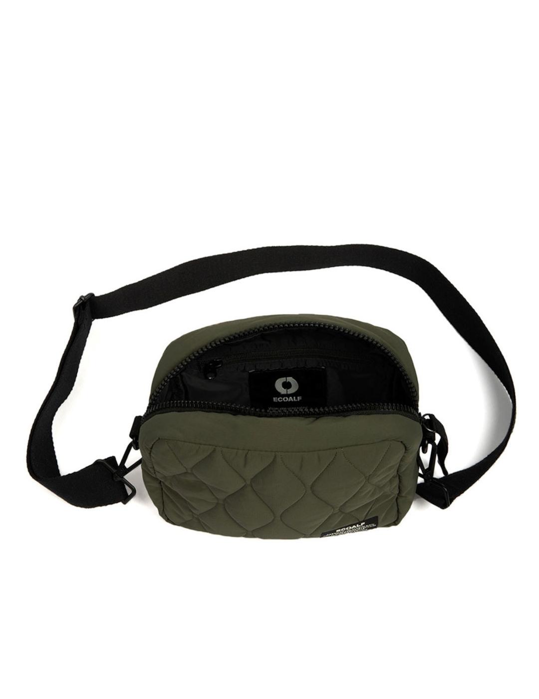 Bolso Ecoalf Flock Crossbody verde mujer