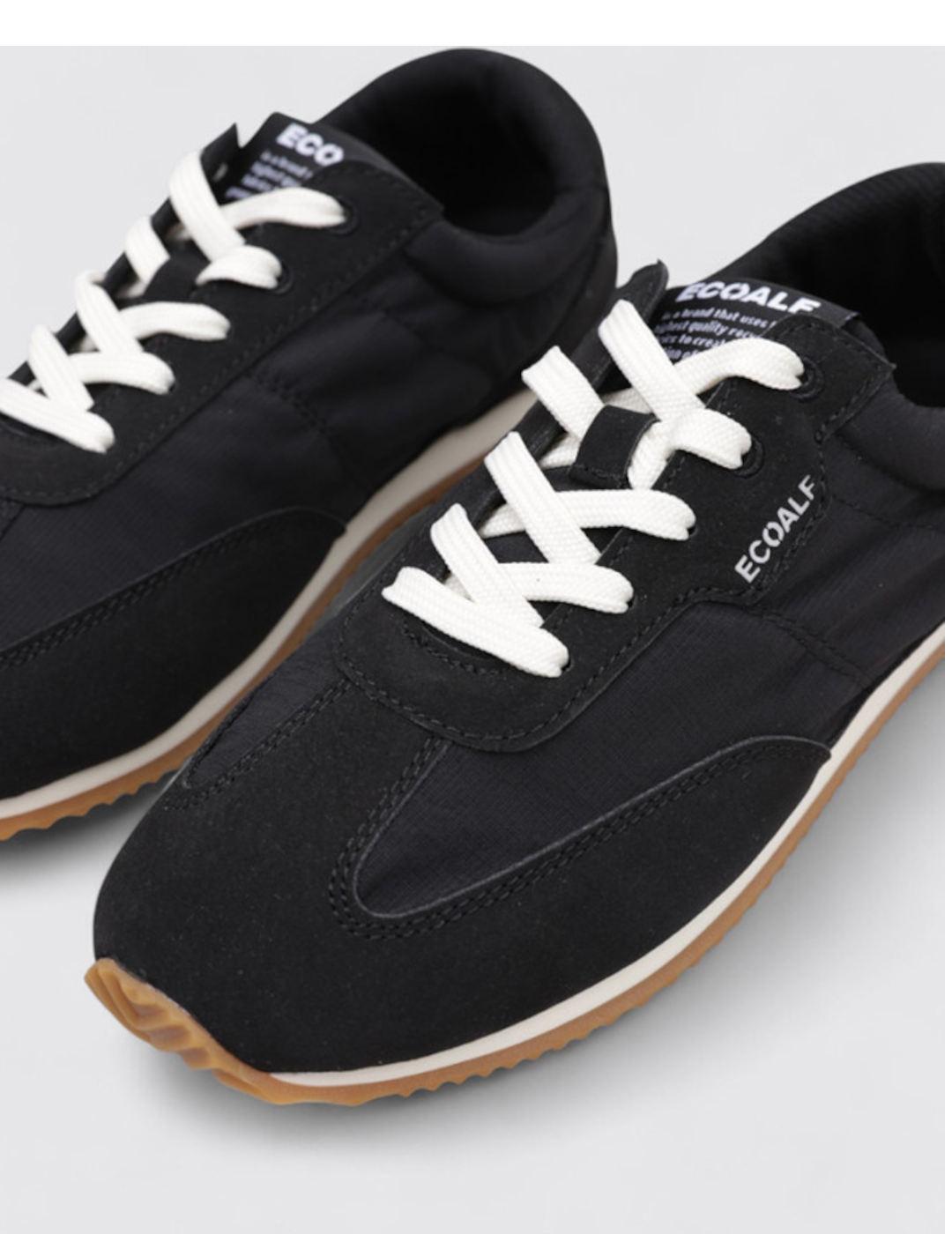 Deportiva Ecoalf denver en negro mujer 