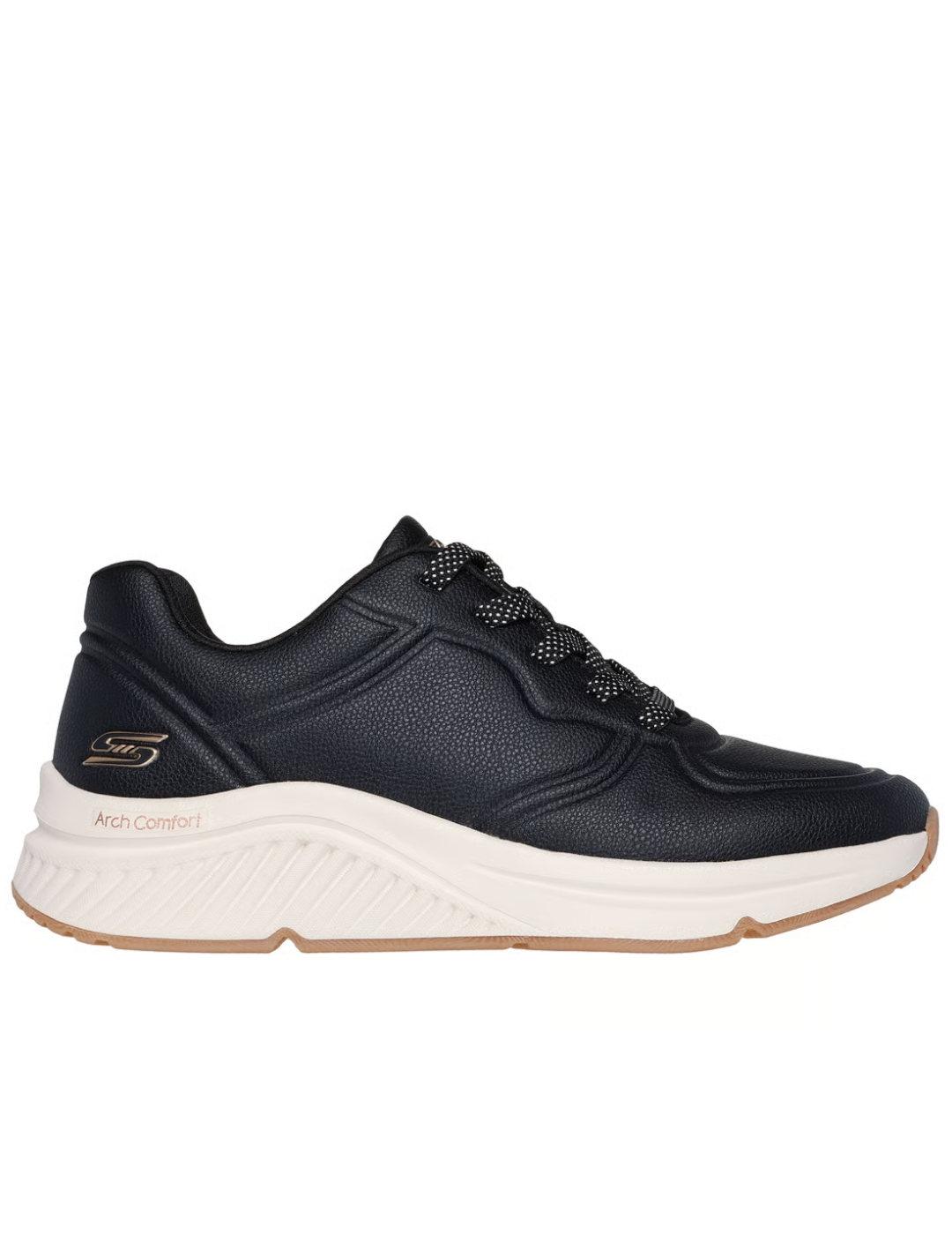Deportiva Skechers 117560 arch en negro