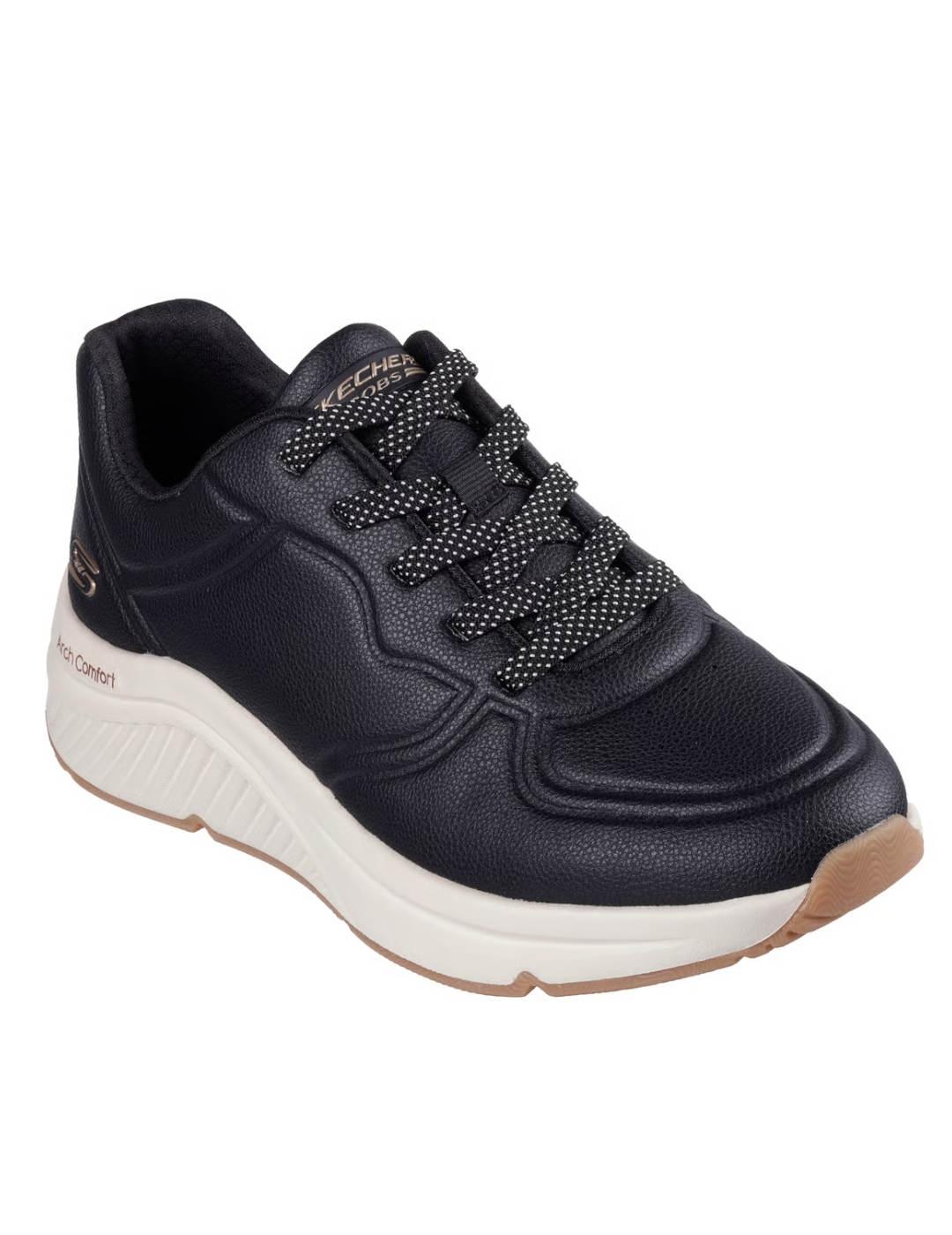 Deportiva Skechers 117560 arch en negro