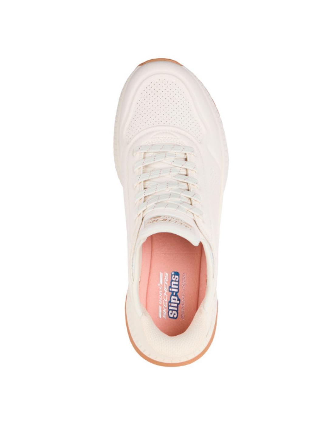Slip-ins blancas SKECHERS 117740 BOBS Squad 4 Key