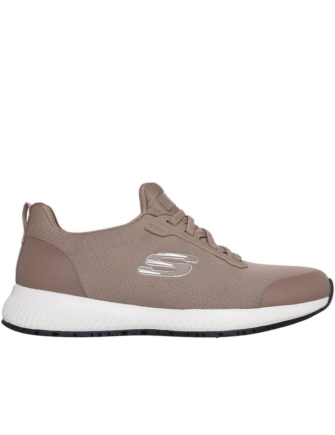 Deportiva de trabajo Skechers en negro mujer 77222