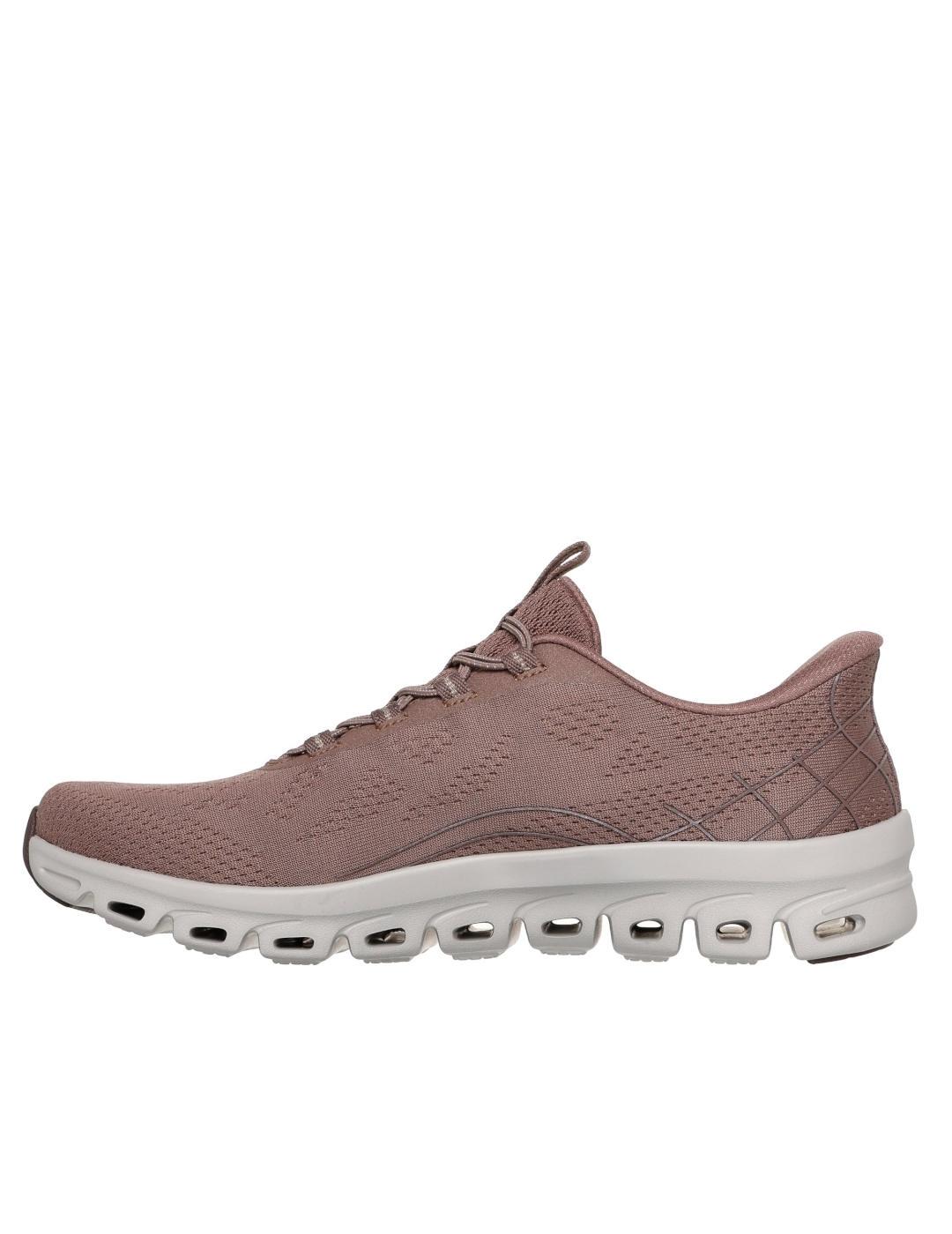 Skechers Glide-Step Elevate en marron mujer