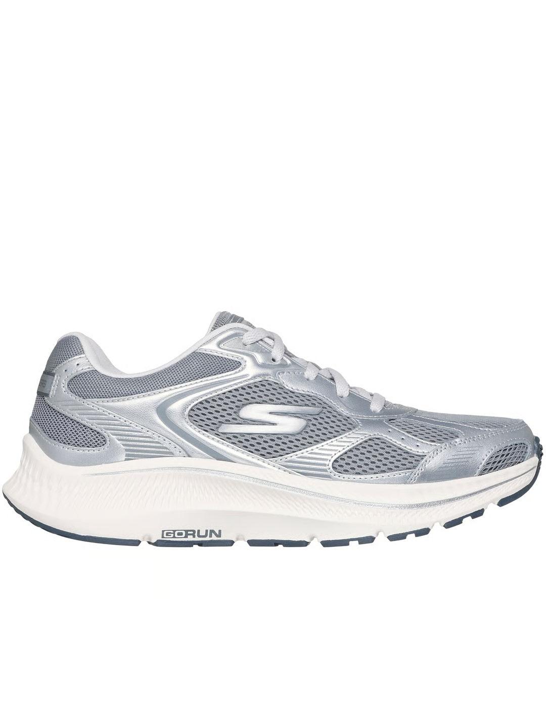 Deportiva Skechers Go Run gris mujer 128633