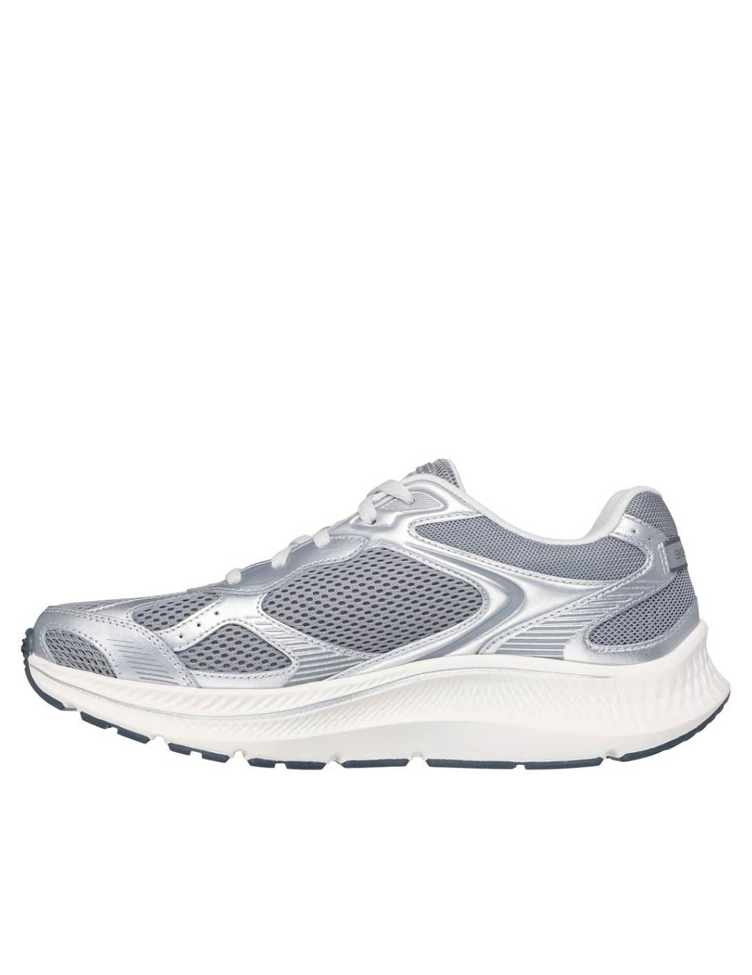 Deportiva Skechers Go Run gris mujer 128633