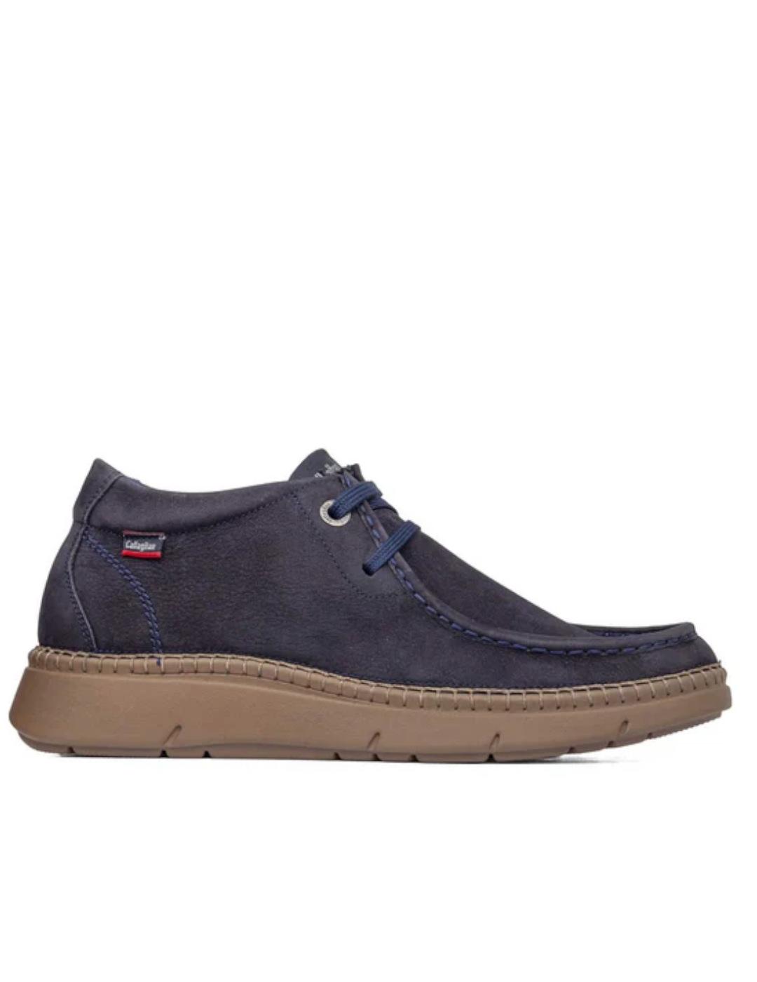 Botines Callaghan Wallabee 60701 Azul