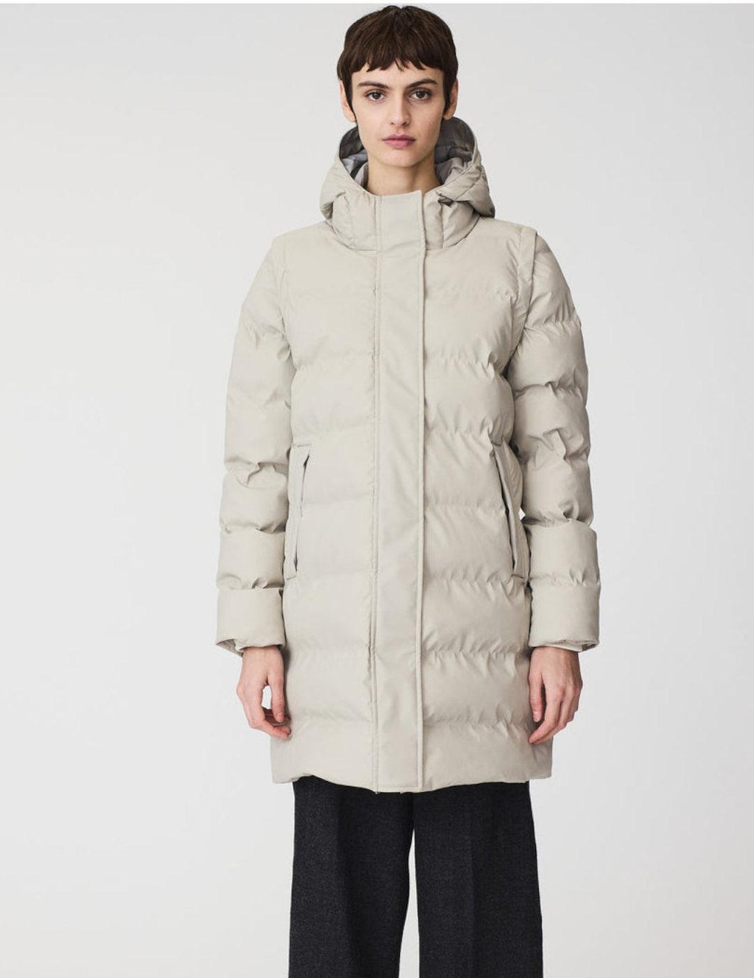 Abrigo TANTA Stuhi en stone grey mujer