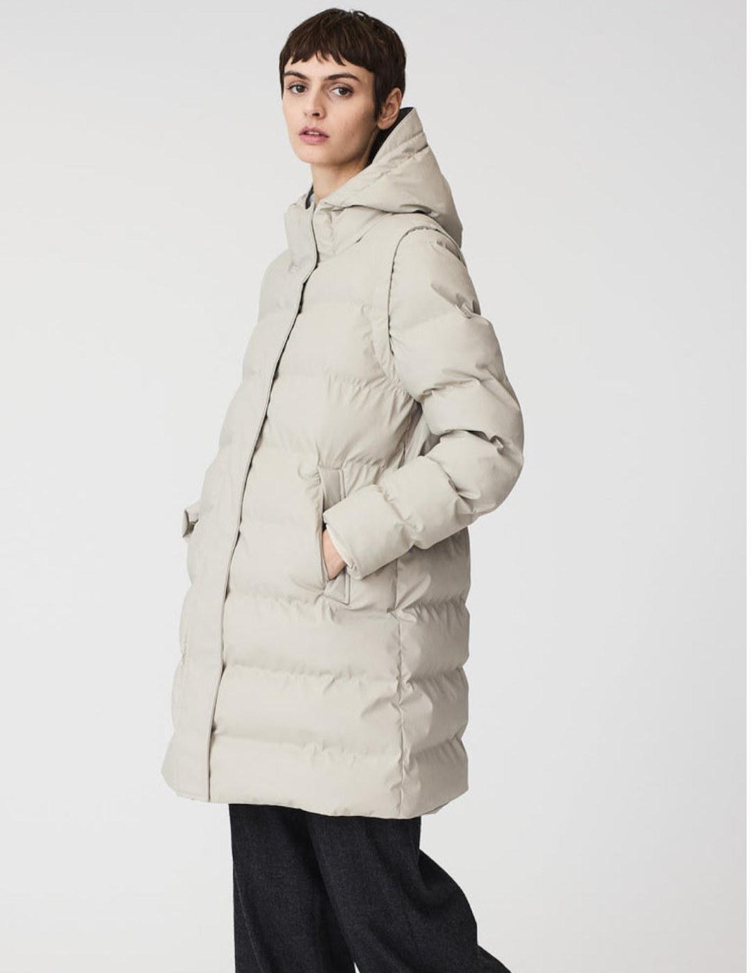 Abrigo TANTA Stuhi en stone grey mujer