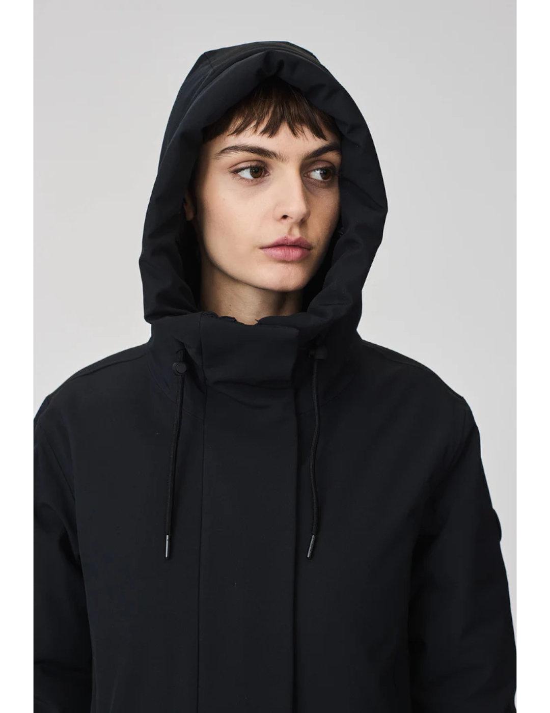 Abrigo TANTA Sturm en negro mujer