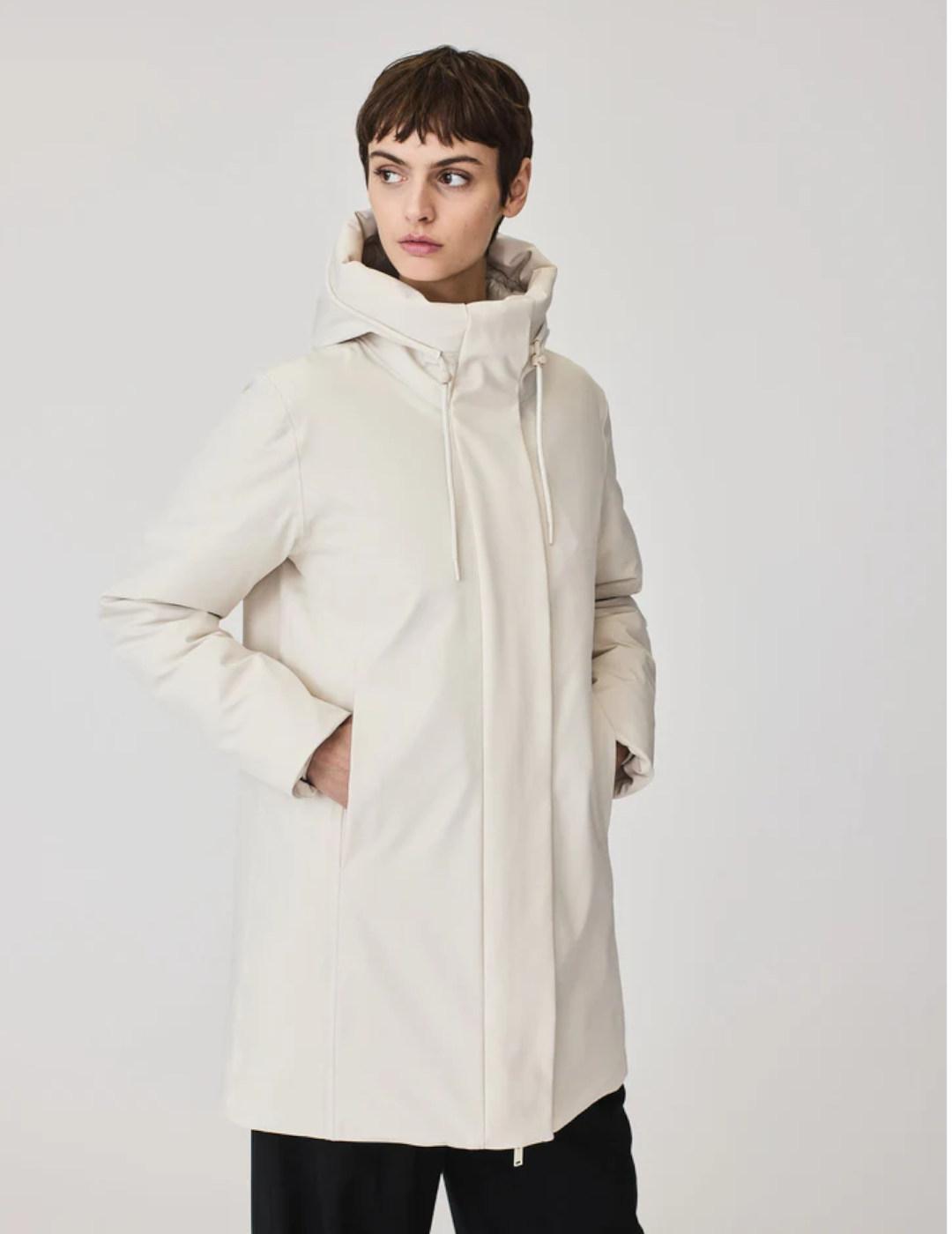 Abrigo TANTA Sturm en blanco mujer