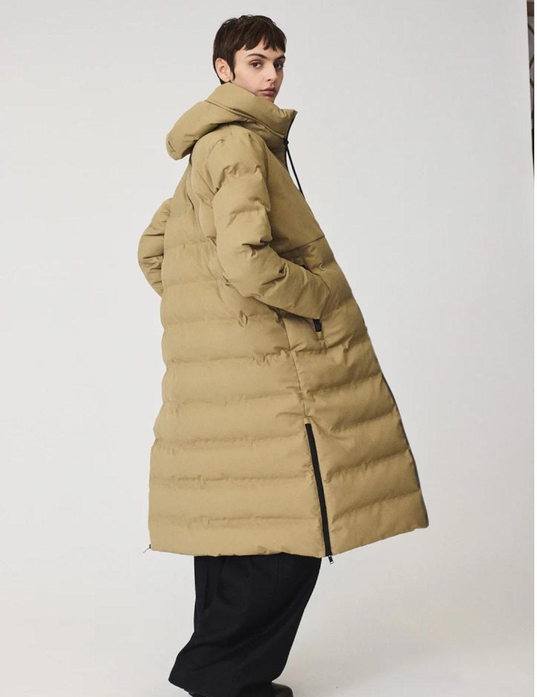 Plumifero TANTA snestorm en almendra mujer 