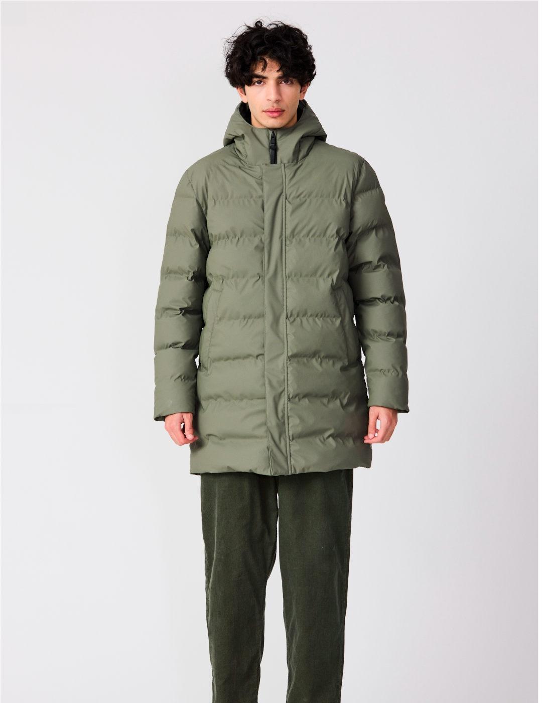 Abrigo TANTA Bagyo mulled basil hombre impermeable