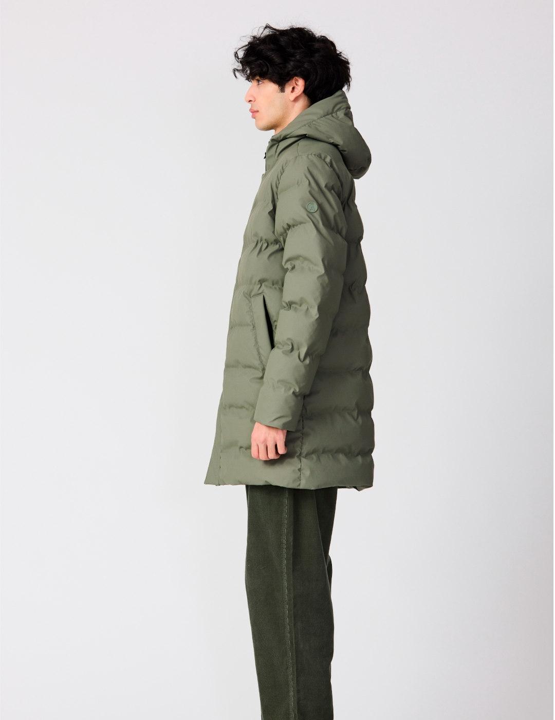 Abrigo TANTA Bagyo mulled basil hombre impermeable