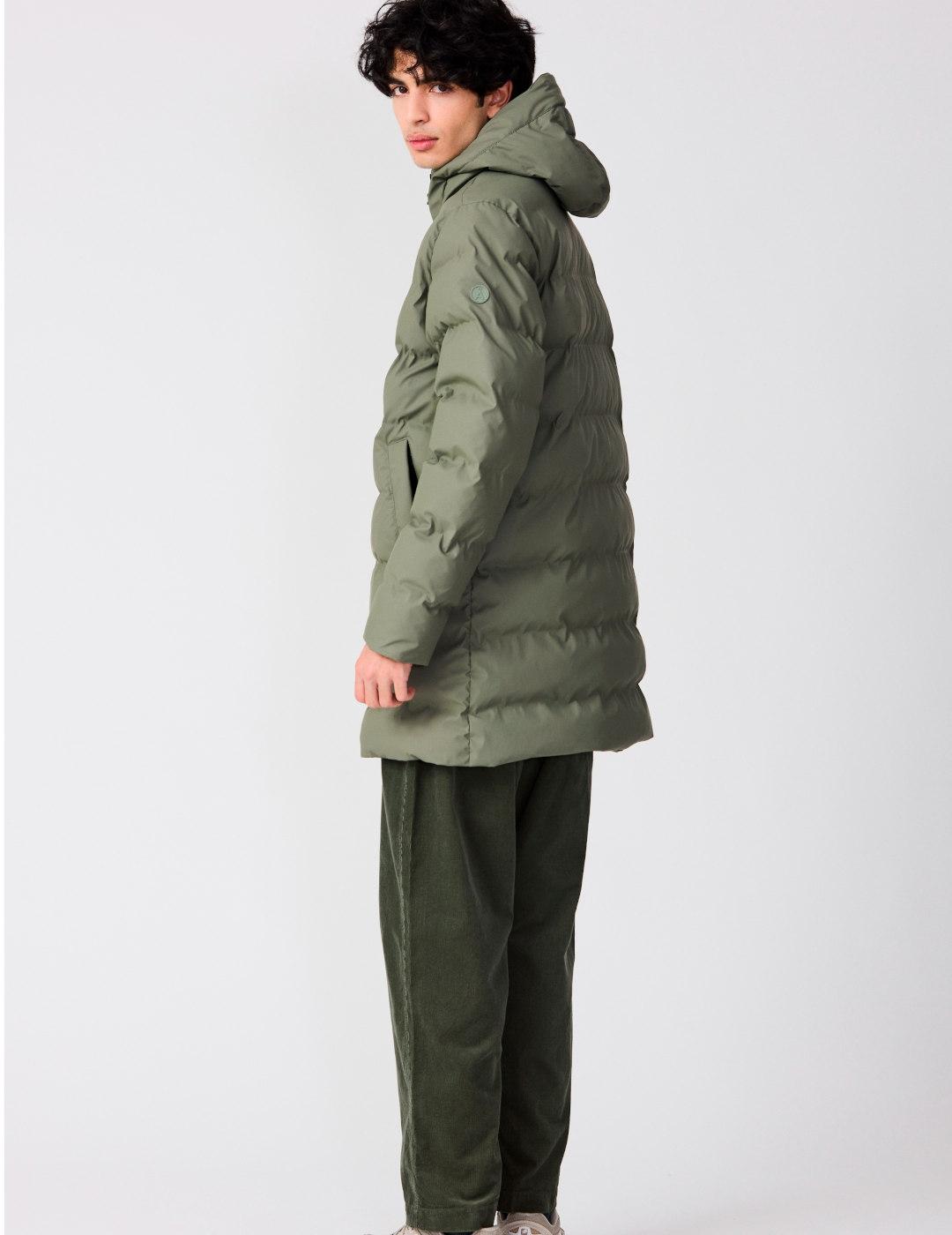 Abrigo TANTA Bagyo mulled basil hombre impermeable