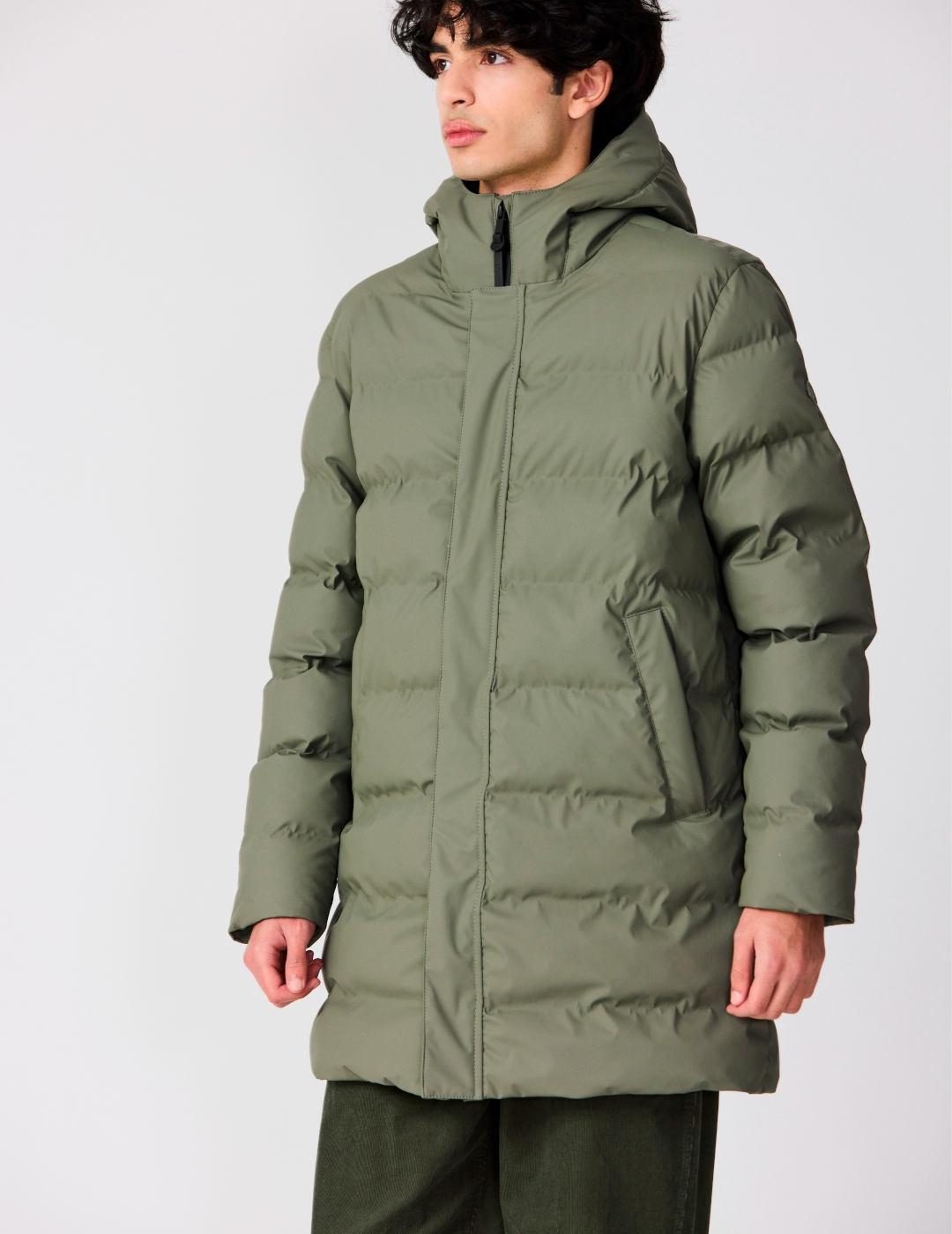 Abrigo TANTA Bagyo mulled basil hombre impermeable
