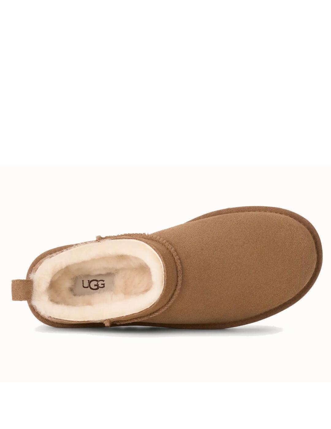 Botines UGG Classic Micro en chesnut
