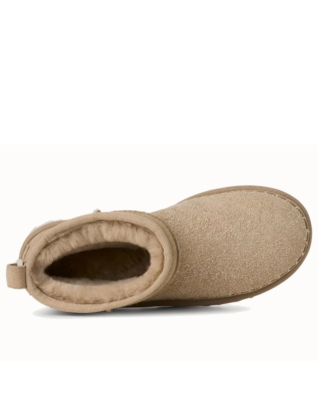 Botines UGG Classic Ultra Mini Biarritz sand