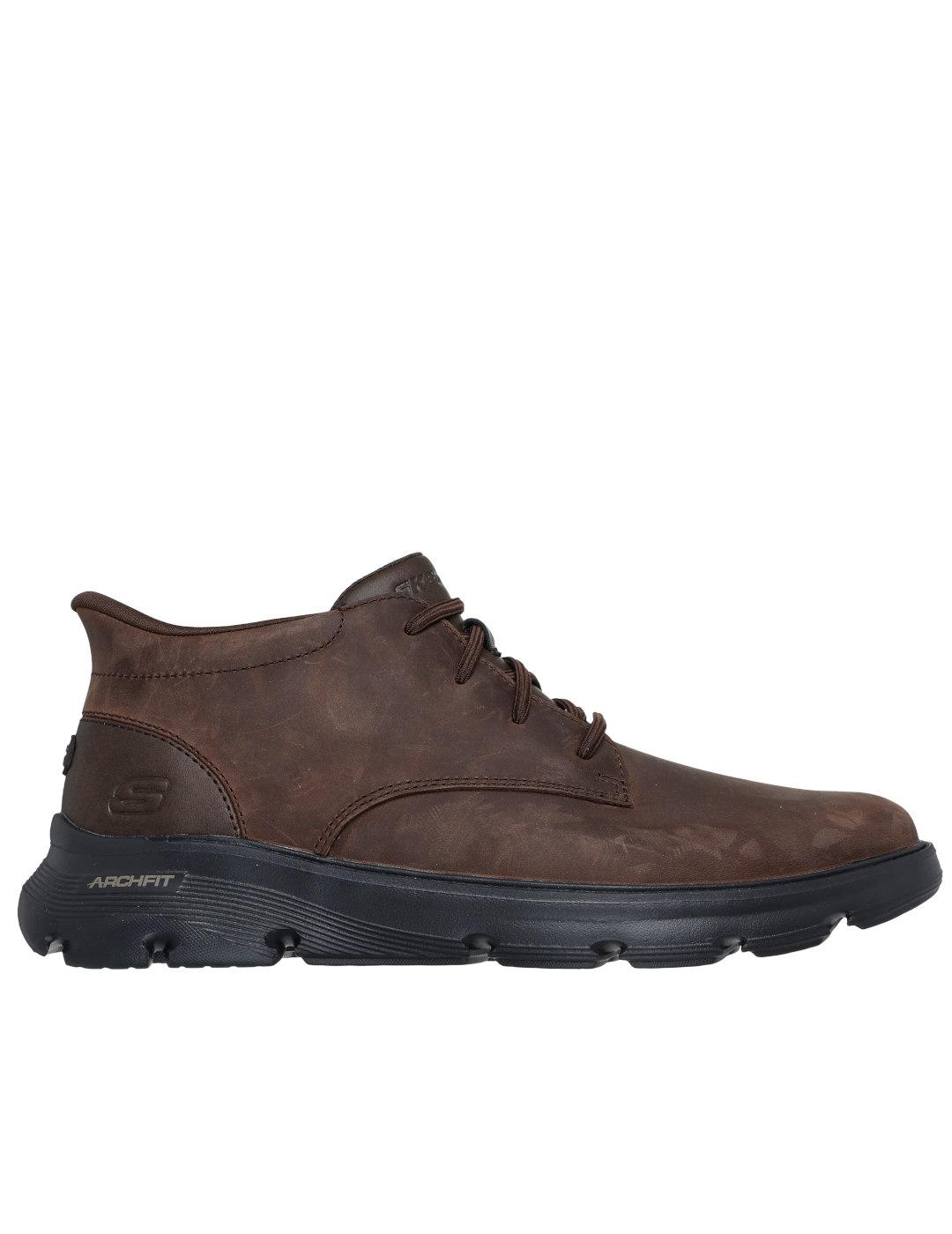 Botines Skechers en marron slipins