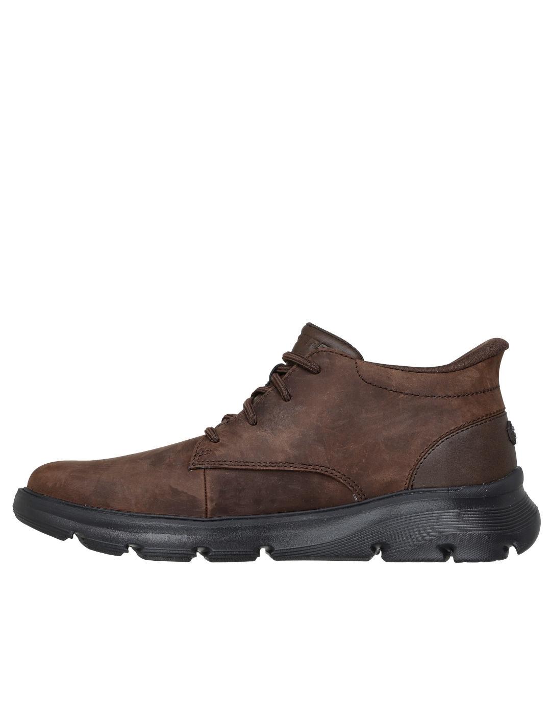 Botines Skechers en marron slipins