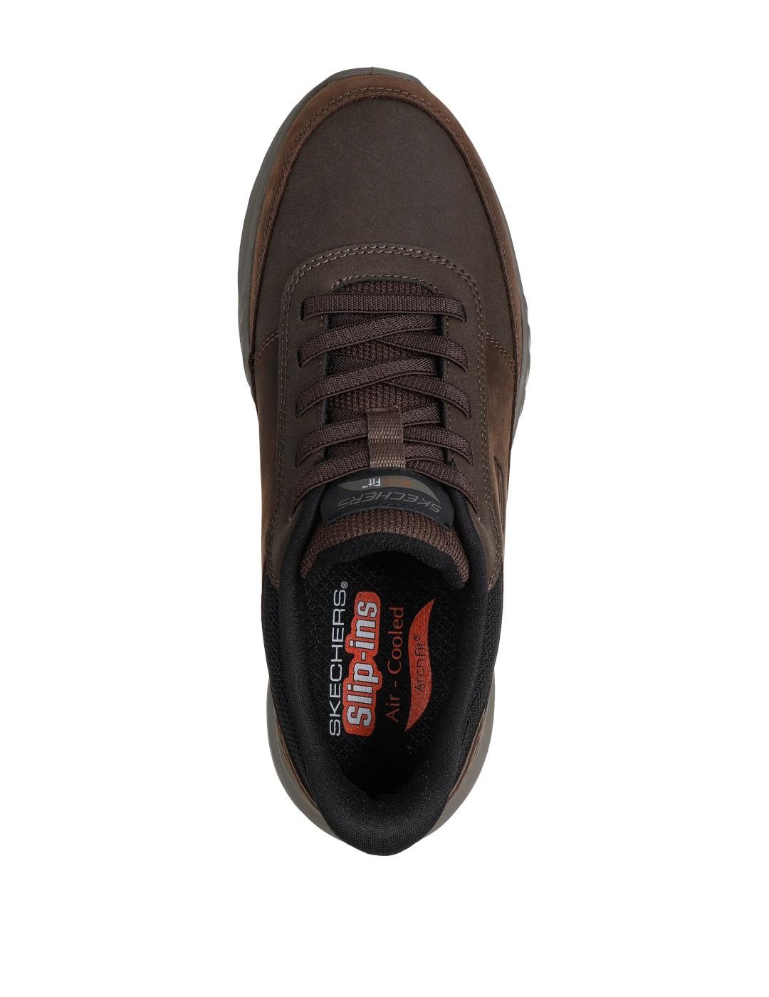 Skechers Arch Fit slipins marron hombre