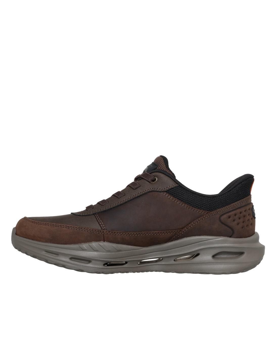 Skechers Arch Fit slipins marron hombre