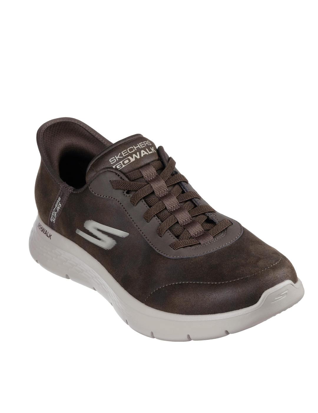 Deportivas Skechers 216326 marron slipins