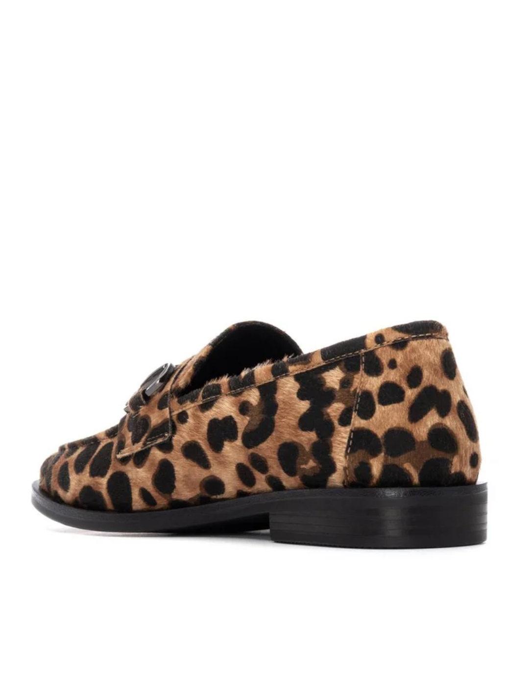 Mocasines Carmela leopardo animal print mujer