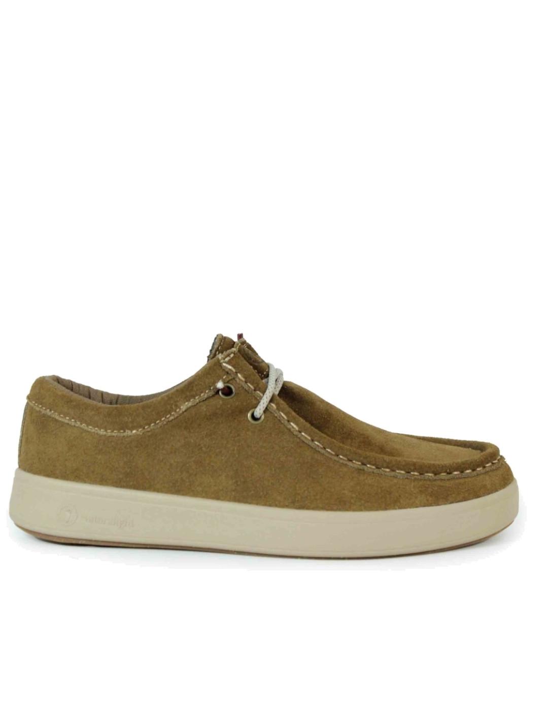 Wallabe Natural World camel 8454 hombre