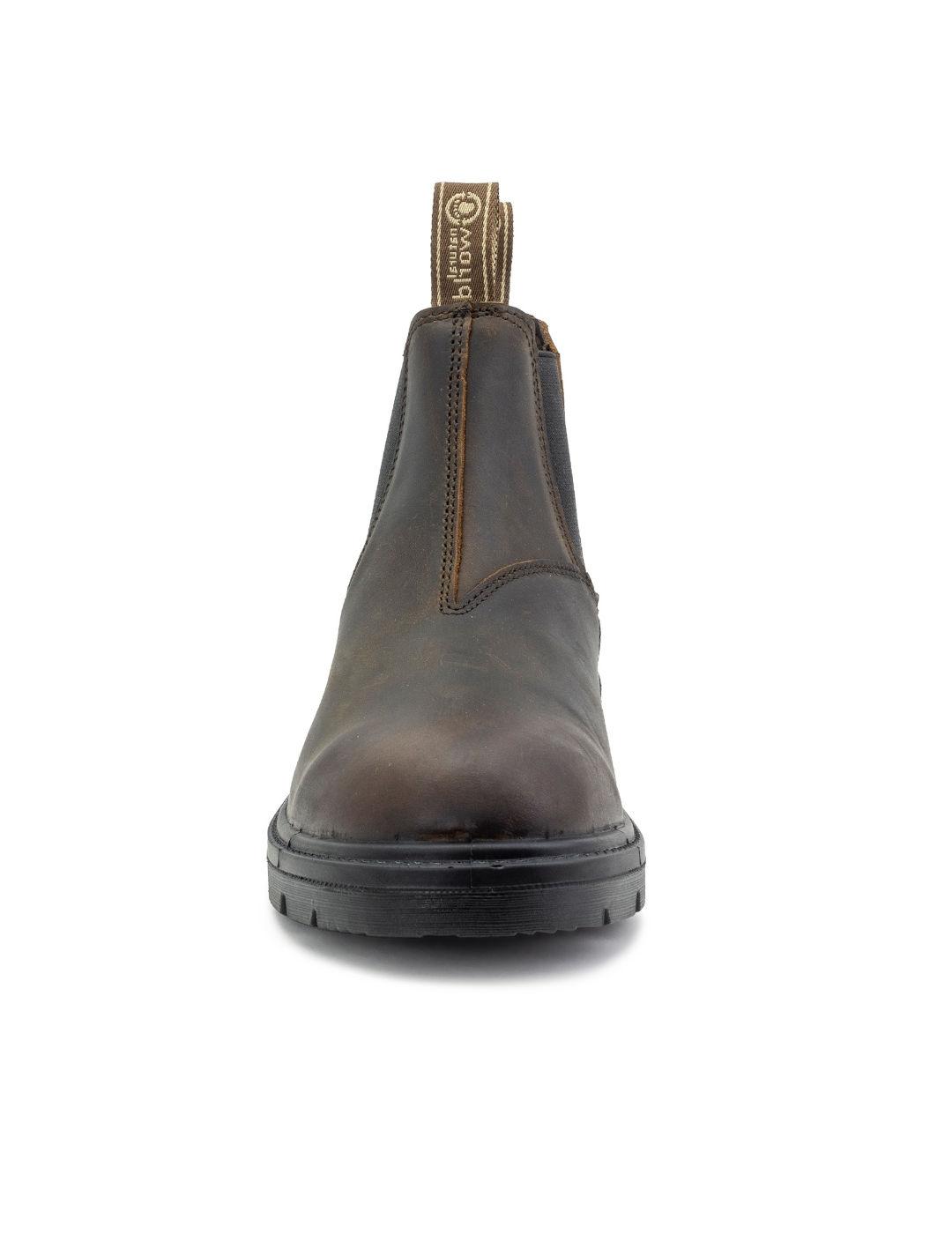 Botines chelsea Natural World engrasados unisex