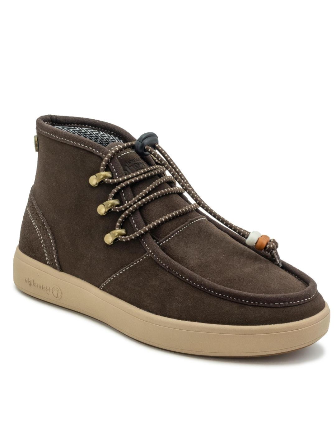 Botines Wallabee Natural World en marron