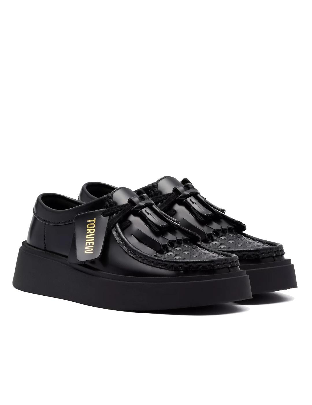 Zapato Clarks Torview W en negro mujer