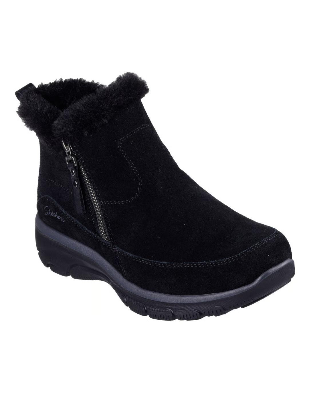 Botines de pelo Skechers en negro mujer